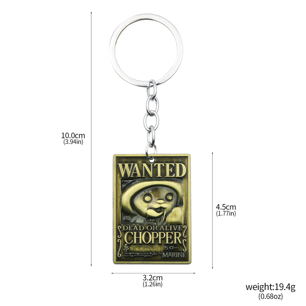 One Piece Luffy Straw Hat Keychain Rotatable Zoro Skull Metal Pendant Role-Playing Decorative Accessories Fan Jewelry Gift Pi-Mart