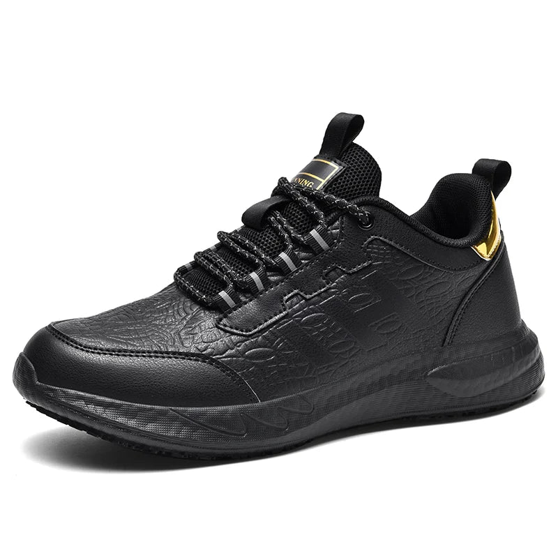 Hotel Chef shoes four seasons new non-slip oil-proof waterproof kitchen work shoes men's fashion casual outdoor breathable shoes Pi-Mart