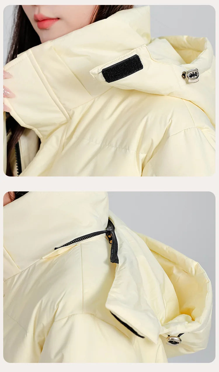 Women's winter down jacket coats Parkas Warm Woman clothes brand luxury Long Padding padded puffer jackets outerwears HXY289 Pi-Mart