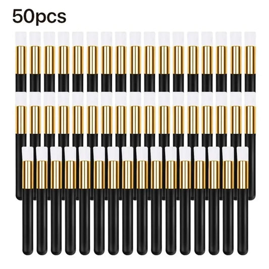 10/20/50pcs Eyelash Cleaning Brush Lash Shampoo Brush for Eyelash Extensions Peel Off Nose Pore Blackhead Remover Makeup Tools Tri Light Beauty