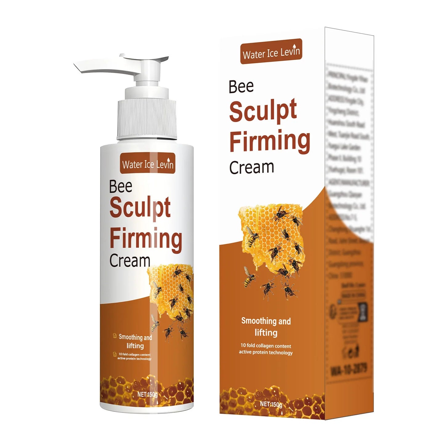 Bee Sculpt Firming Cream - Skin Tightening Cream - Reduces Fine Lines - Lifts and Moisturizes Skin with Natural Collagen Pi-Mart