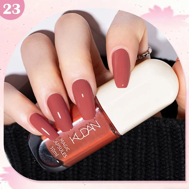 10ml Water-Based Peel Off Nail Polish 40 Colors Long Lasting Quick Drying No Need of Lamp to Cure Nail Supplies Manicure Nails Tri Light Beauty