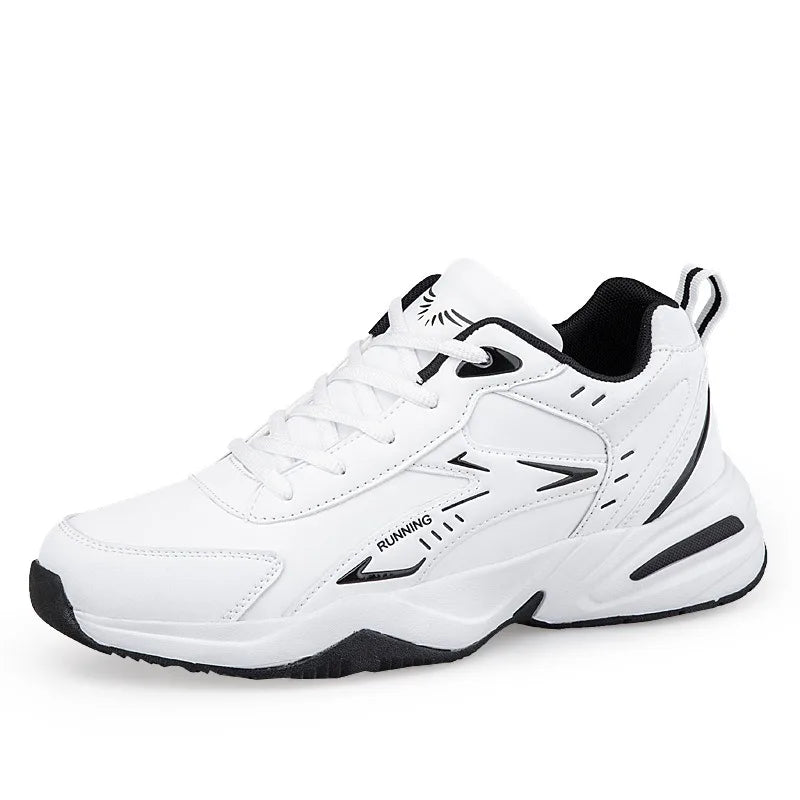 Autumn New Men Microfber Running Shoes Luxury Brand Men Shoes School Student Air-cushion Sneakers Fashion Man Casual Shoes 35-48 Pi-Mart