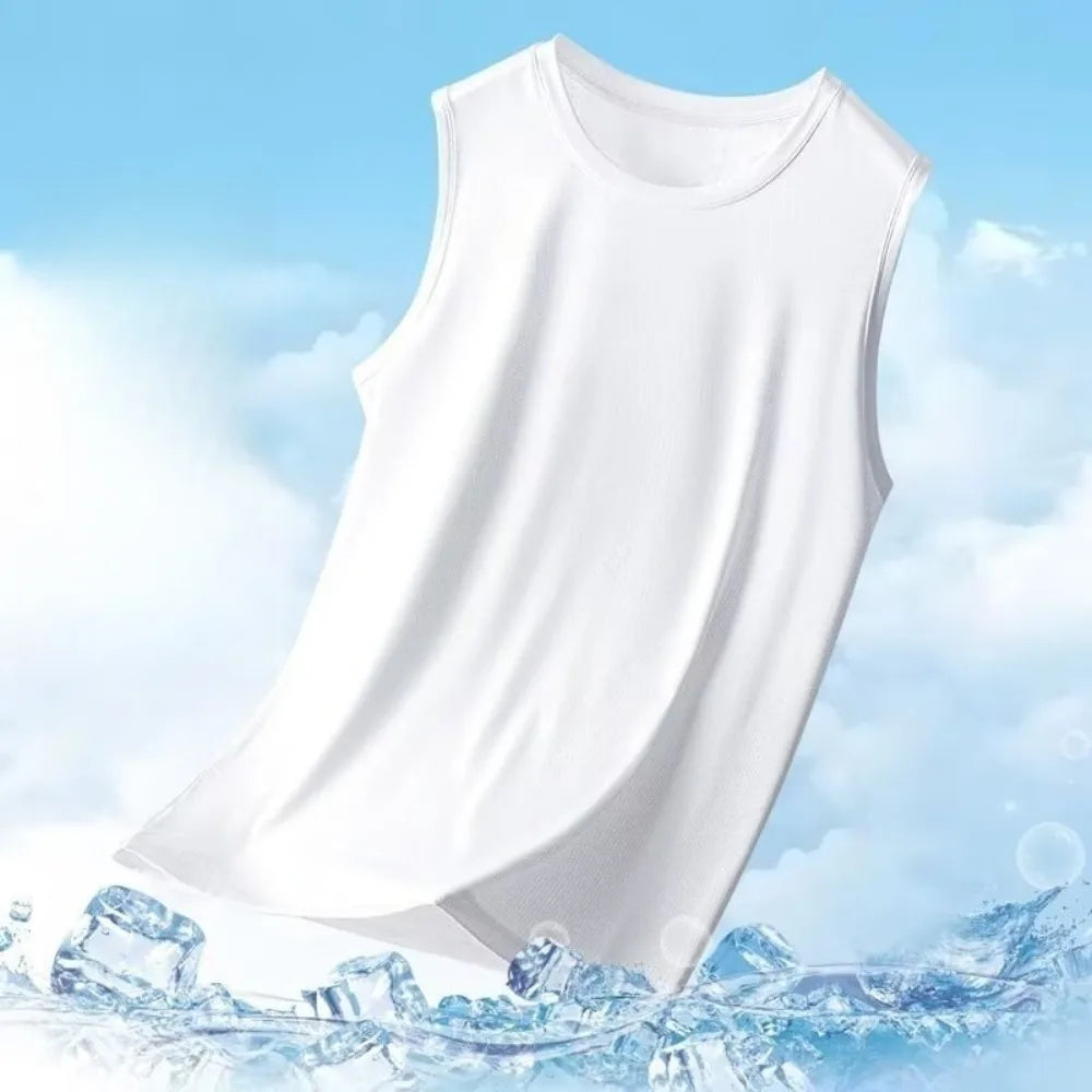 Men's mesh-backed sports vest - Lightweight summer sleeveless T-shirt - Casual and fashionable Pi-Mart