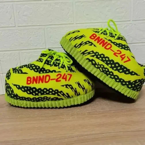 Winter Cotton Plush Shoes Women Warm Cute Indoor Home Slides Unisex One Size Sneakers Man Fashion Soft Floor Slippers  36-45 Pi-Mart