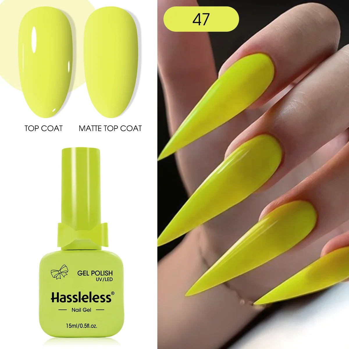 Single-use 15ml gel nail polish, convenient for home or salon manicures, easy to remove. Tri Light Beauty