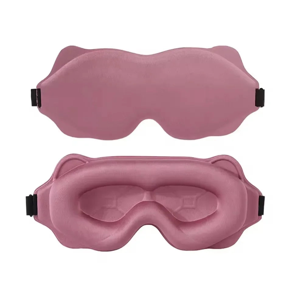 Sleeping Mask Eyepatch Blindfold Light Travel Eye Mask for 3D Sleeping Mask Slaapmasker Night Sleep Patch Portable Eyemask Pad Tri Light Beauty