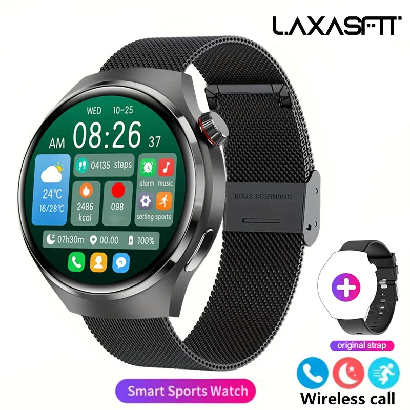 G.L Wear 2025 New Men's Smart Watch HD Display Health Tracking Bluetooth Calling Voice Assistant Sports Smartwatch LadyShow.Store