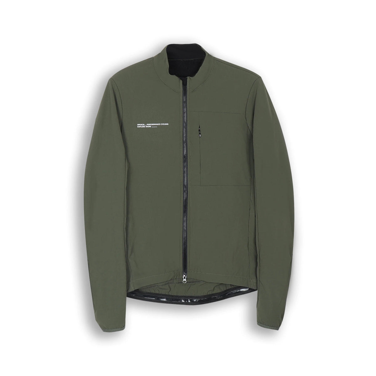 SPEXCEL 22 insulated Jacket Explore 3 Season Windproof And Thermal Fleece Inside Cycling Jacket 2 layer With Chest Pocket Pi-Mart