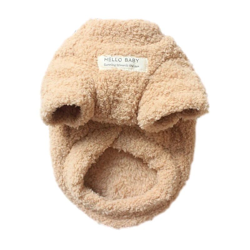 Winter Dog Sweater Warm Plush Dog Clothes for Small Medium Dogs Cats Soft Puppy Coat Jacket Chihuahua Teddy Costums Dog Supplies Pi-Mart