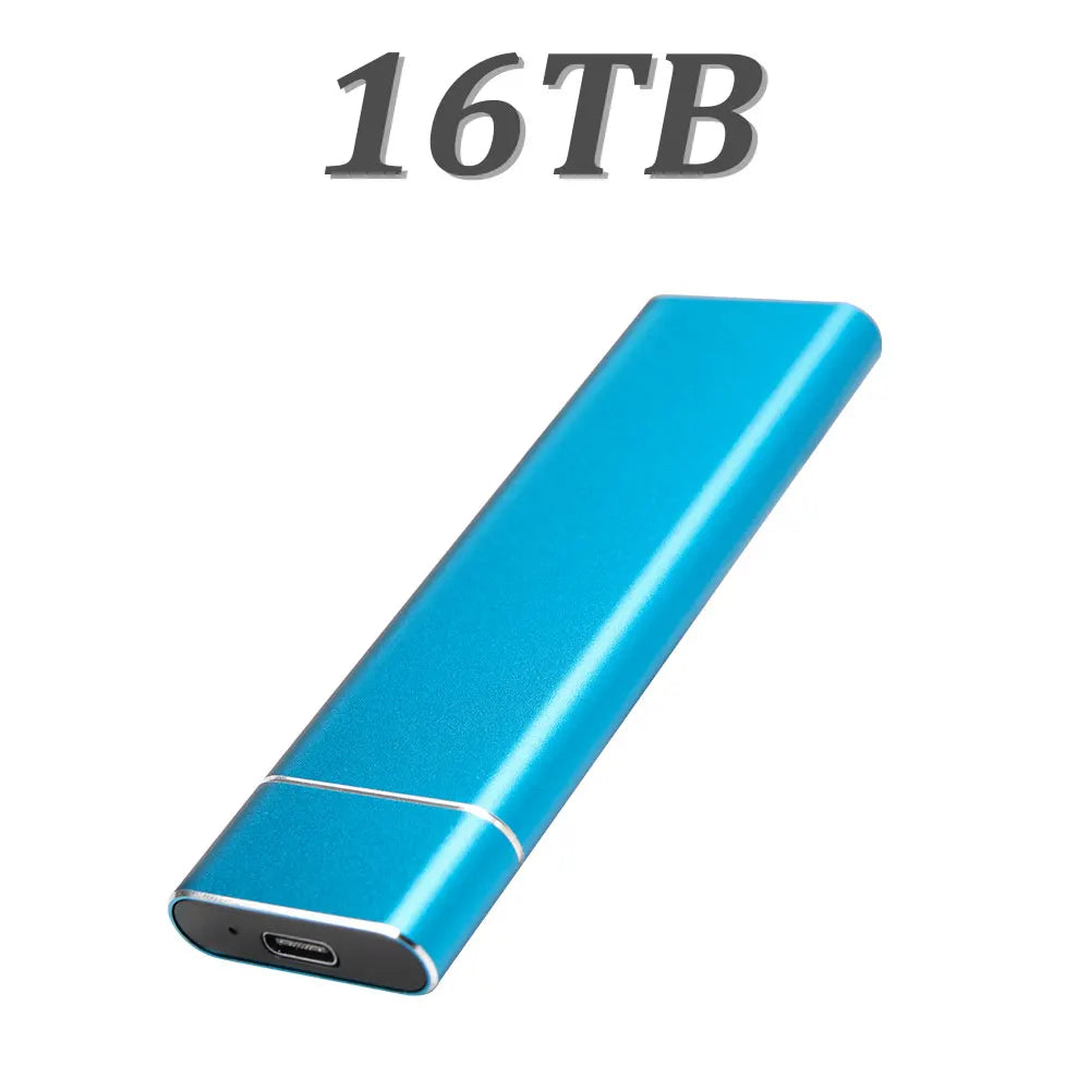 USB 3.1 high-speed external portable hard drive 4TB large capacity portable SSD solid state drive suitable for laptop MAC/PC Pi-Mart