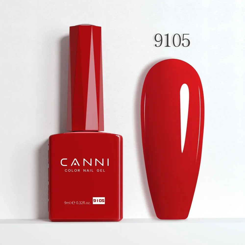 CC8 CANNI 9ml Nail Gel Polish HEMA FREE Summer Nails Color Soak Off UV LED Semi Permanent Smoothy Texture Nail Art Manicure Tri Light Beauty