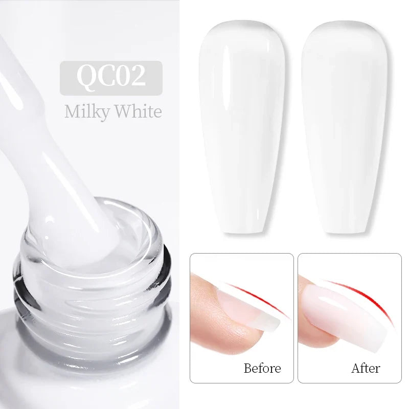 BORN PRETTY 10ml Jelly Nude Gel Nail Polish 50 Colors Semi Transparent Nail Art Nail Supplies Soak off UV LED Nails Gel Varnish Tri Light Beauty