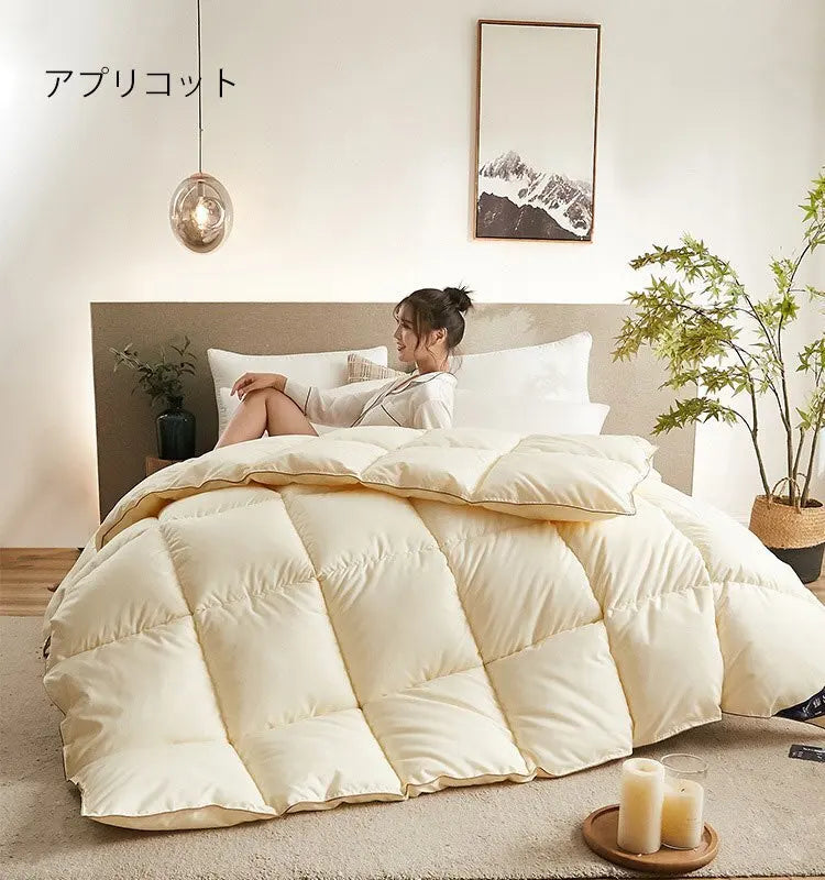 Feather Down Duvet Soft and Warm Perfect for Home Decor Pi-Mart