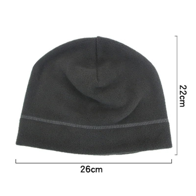 Outdoor Fleece Sports Hat Fishing Cycling Hunting Military Tactical Cap Men Women Warm Windproof Winter Cap Camping Hiking Caps Pi-Mart
