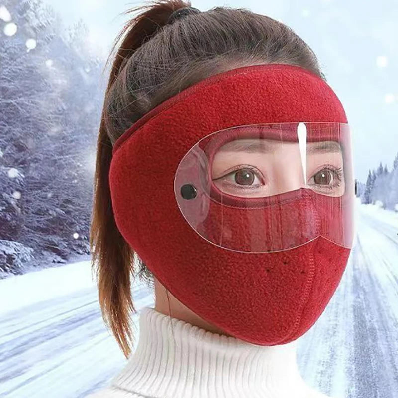 Winter Cycling Face Mask Windproof Men Women For Skiing Snowboarding Motorcycle Outdoor Sports Balaclava Cap Warmer Breathable Pi-Mart