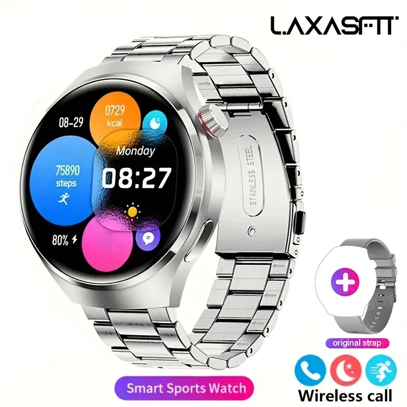 G.L Wear 2025 New Men's Smart Watch HD Display Health Tracking Bluetooth Calling Voice Assistant Sports Smartwatch LadyShow.Store