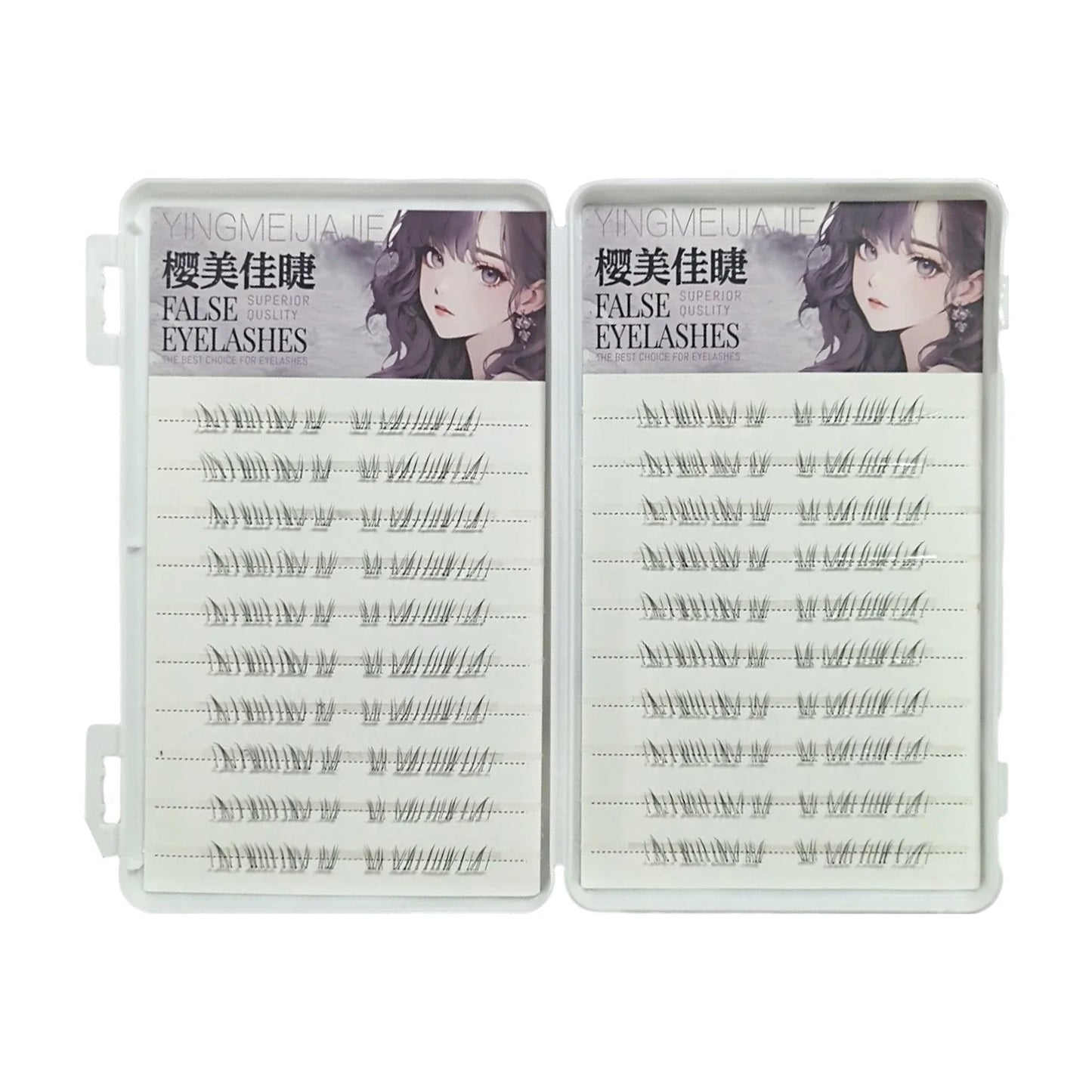 Natural Looking Lower Fake Eyelashes Wispy Cosplay Individual Lashes Cluster Comic False Eyelashes For Beauty Perfect Eye Makeup Tri Light Beauty
