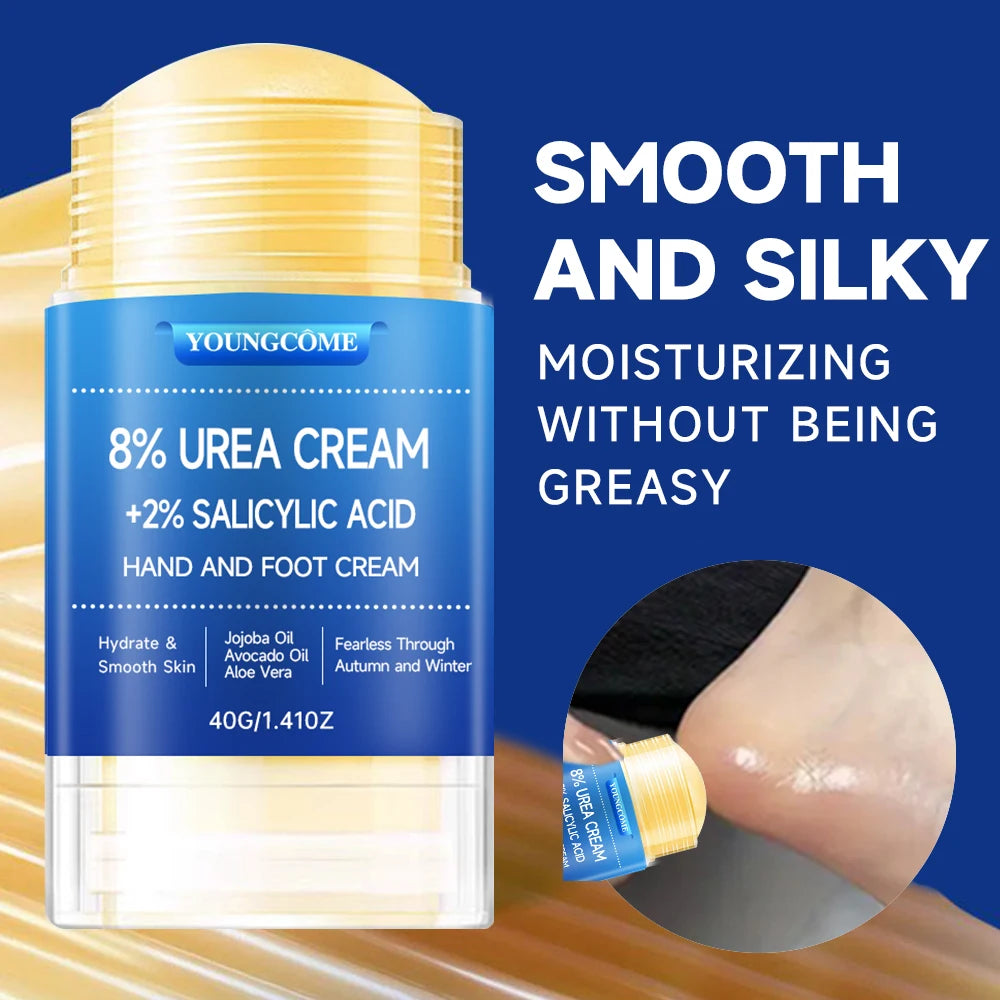 8% Yoicream Foot Plus 2% Salicylic Acid Foot Cream and Hand Cream Maximum Strength Hyaluronic Acid, Tea Tree Included Pi-Mart