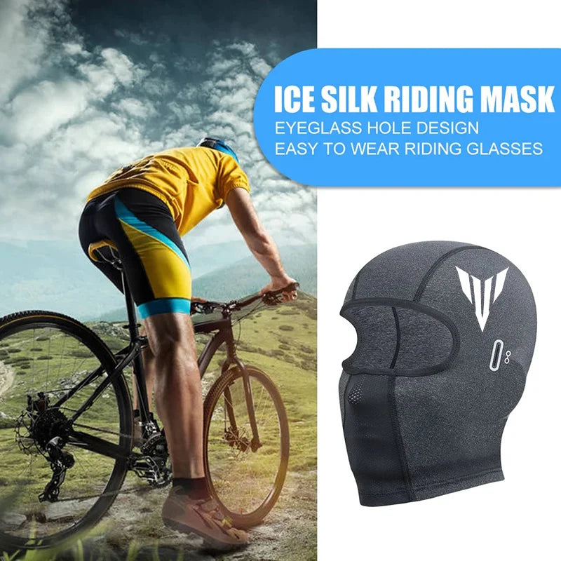 For YAMAHA MT01 MT09 MT07 MT10 MT03 MT 09 07 03 10 Cycling Cap Summer Cooling Motorcycle Balaclava Hats Sun UV Protection Bike Pi-Mart