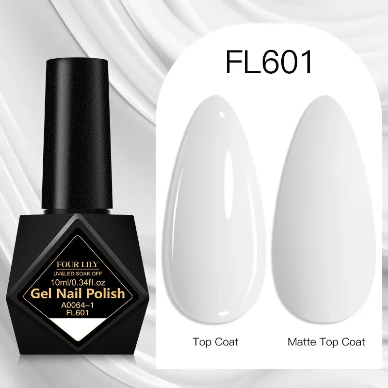 10ml Gel Nail Polish 162 Colors Nail Supplies Vernis Semi Permanent Nail Art Manicure Soak Off LED UV Gel Nail Varnishes Summer Tri Light Beauty