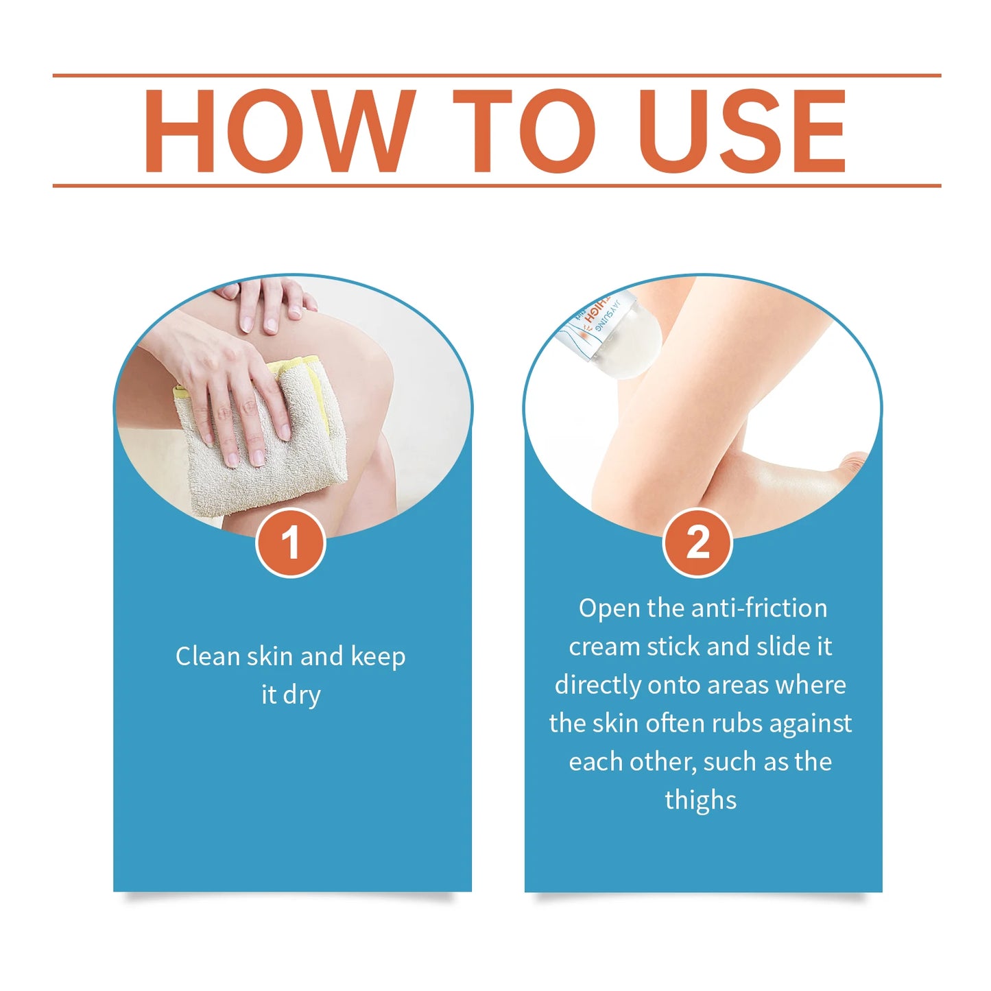 Anti Chafing Stick Running Prevent Arm Chest Thigh Chafing Irritation Aloe Soothe Moisturize Rough Skin Outdoor Anti Chafe Balm Pi-Mart