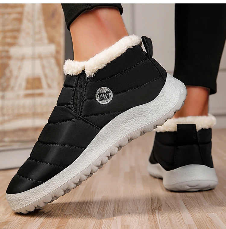 Winter Waterproof Fashion 2025 Men Casual Shoes Breathable Shoes Men Sneakers Slip On Black Men's Sneaker Leisure Soft Shoes Pi-Mart