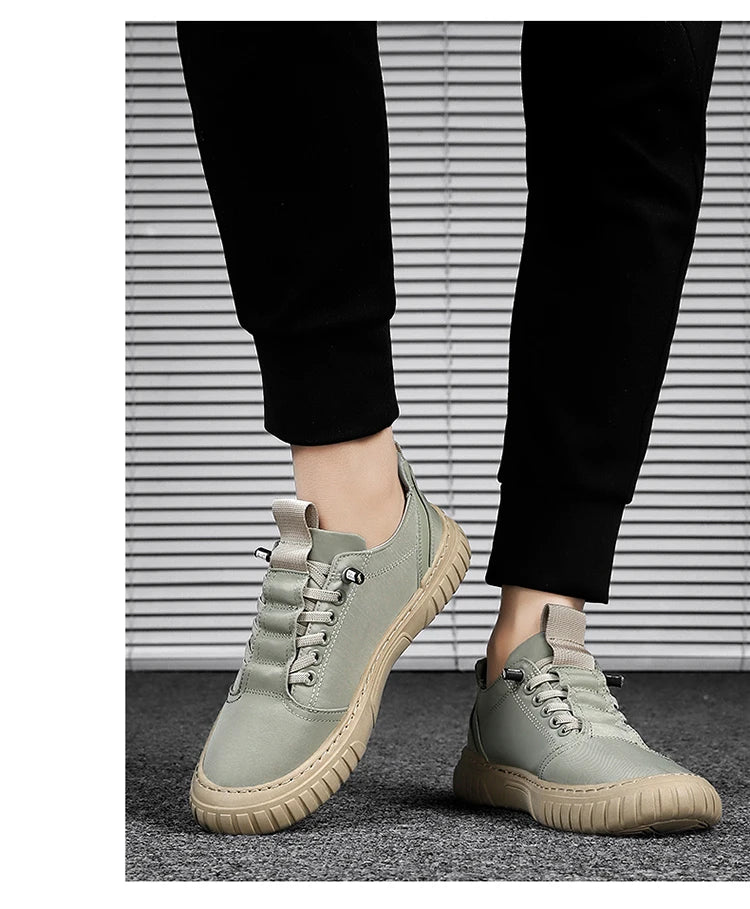 Brand protection 2026 new men's lightweight non-slip breathable wear-resistant running sports fashion versatile casual shoes Pi-Mart