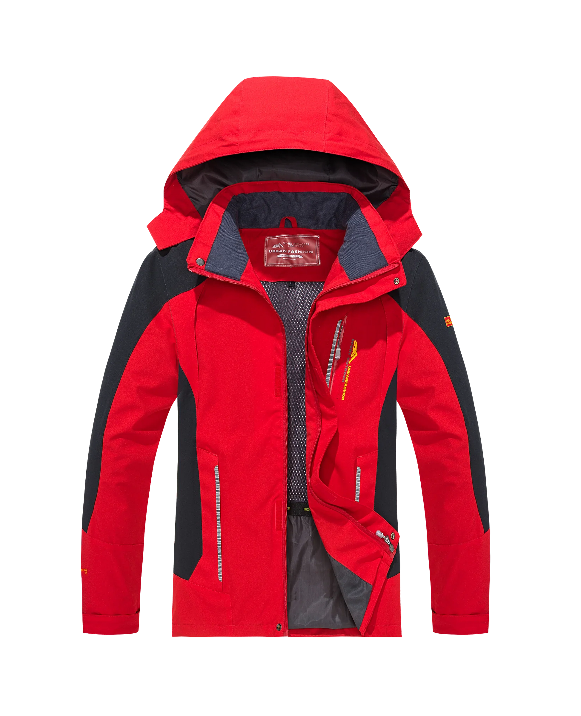 Men's Waterproof Hiking Jacket Large Size Windproof Windbreaker Camping Hunting Running Trekking Fishing Coat Men Outdoor LadyShow.Store