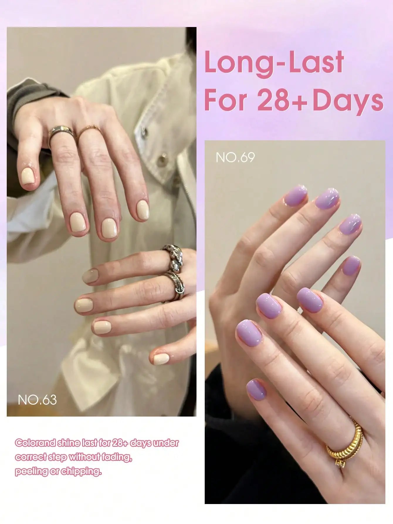9PCS 15ml Colorful Gel Nail Polish Set, Soak-Off UV LED Nail Gel, Long-Lasting Liquid Manicure Varnish Tri Light Beauty
