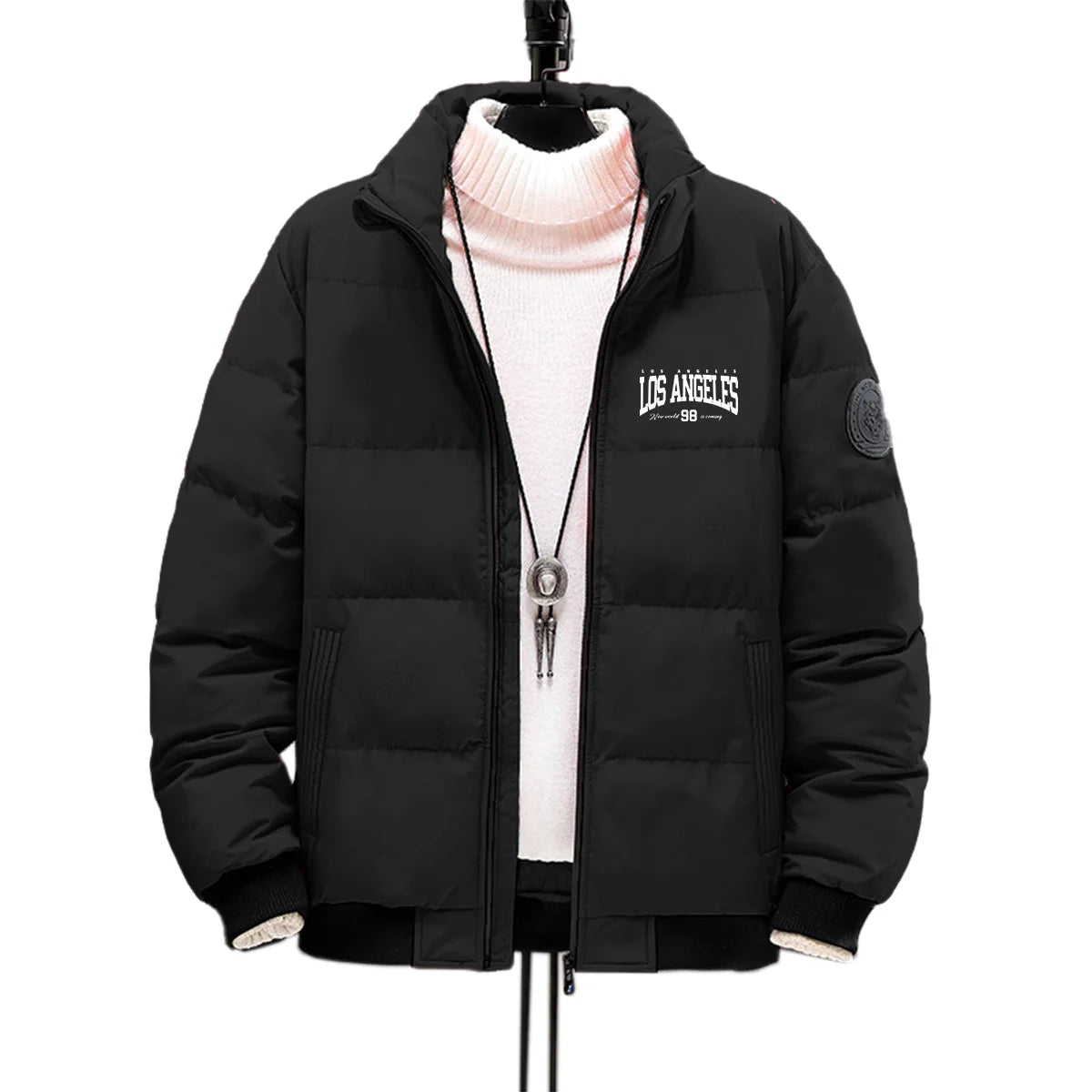 Winter Coats Men's Down Jackets 2026 New Thick Warm Puffer Jackets Bomber Jackets High Quality Fashion Casual Winter Jackets Men Pi-Mart
