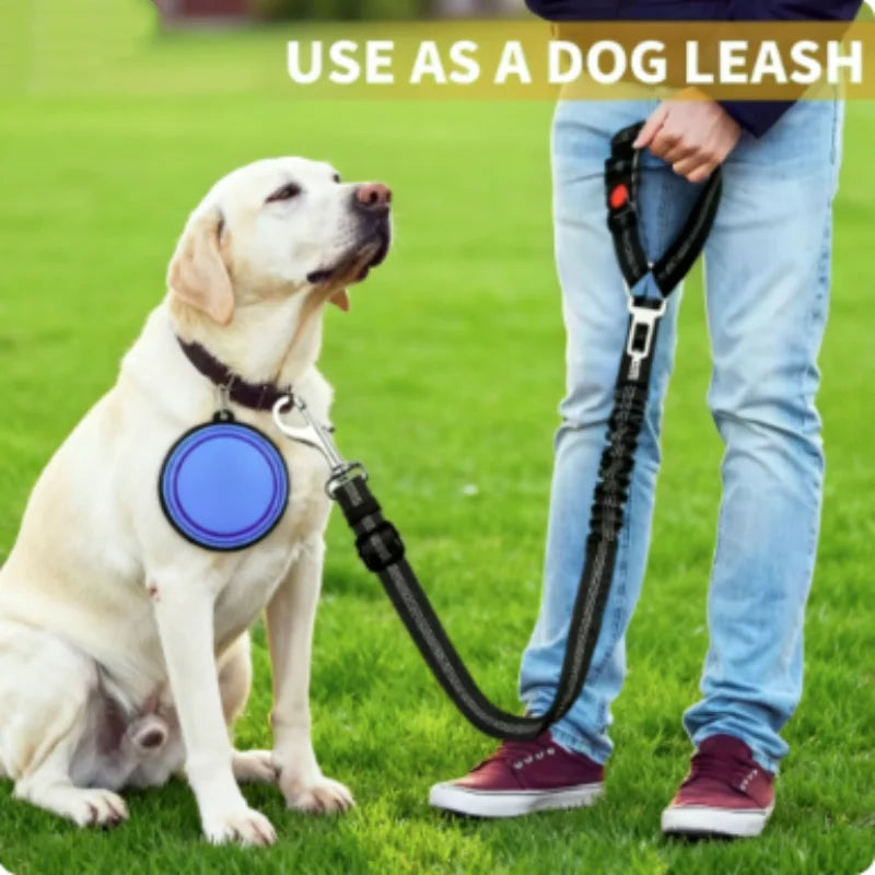 Reflective Pet Dog Car Seat Belt Puppy Collar Walking Travel Car Accessories Cat Leash Harness for Small Dogs Pet Car Supplies Pi-Mart