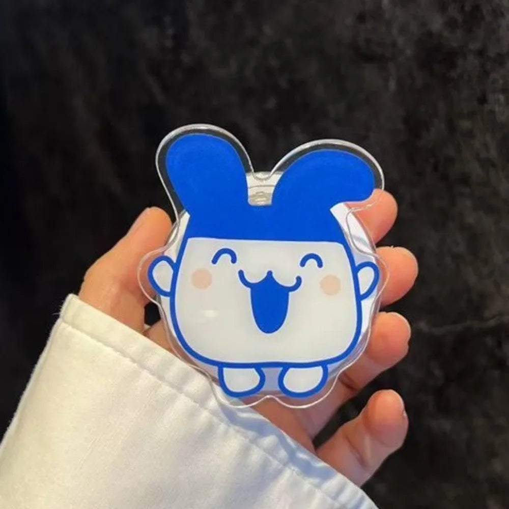 Kawaii Tamagotchi Family Magnetic Phone Stand With Retractable Airbag Strong Absorption Portable Anti-Fall Desktop Support Gifts Pi-Mart