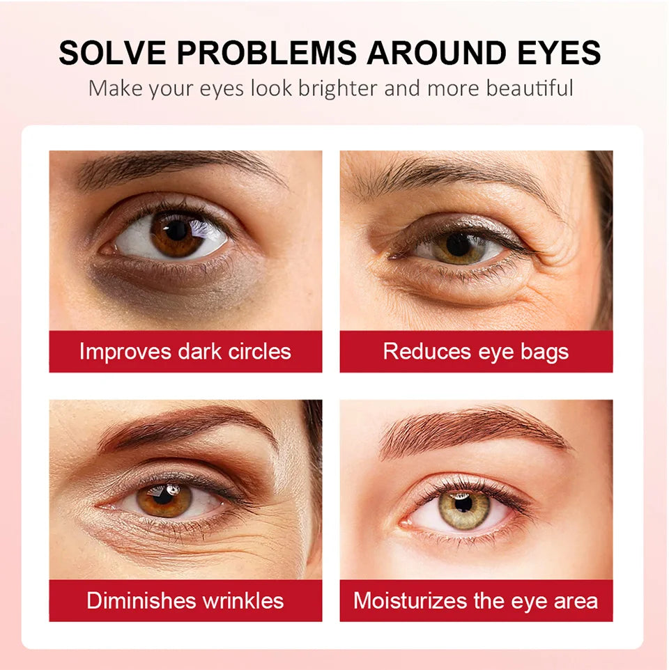 Retinol Eye Cream Lightening Dark Circles Firming Skin Instant Eye Repair Serum Stick for women Women Eyes Care Pi-Mart