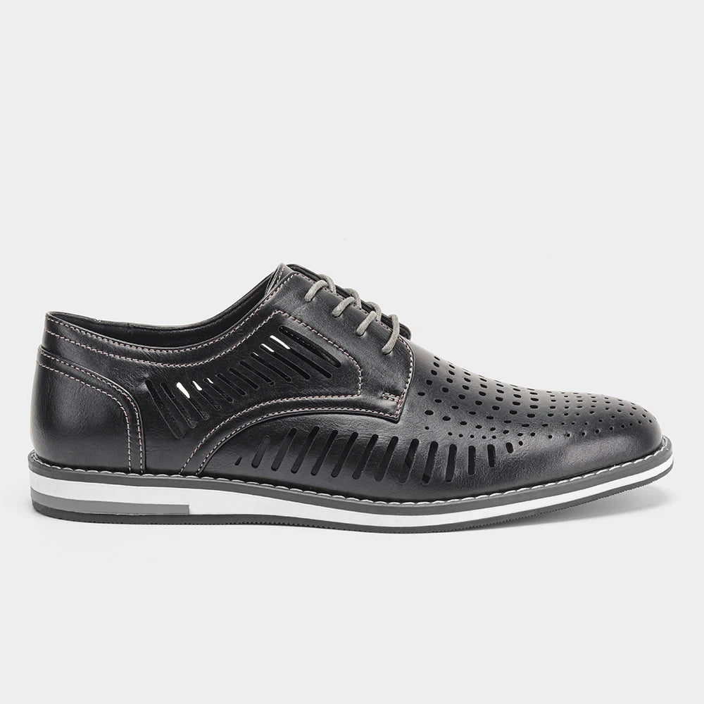 Leather loafer men fashion comfortable 2024 brand casual shoes men Pi-Mart