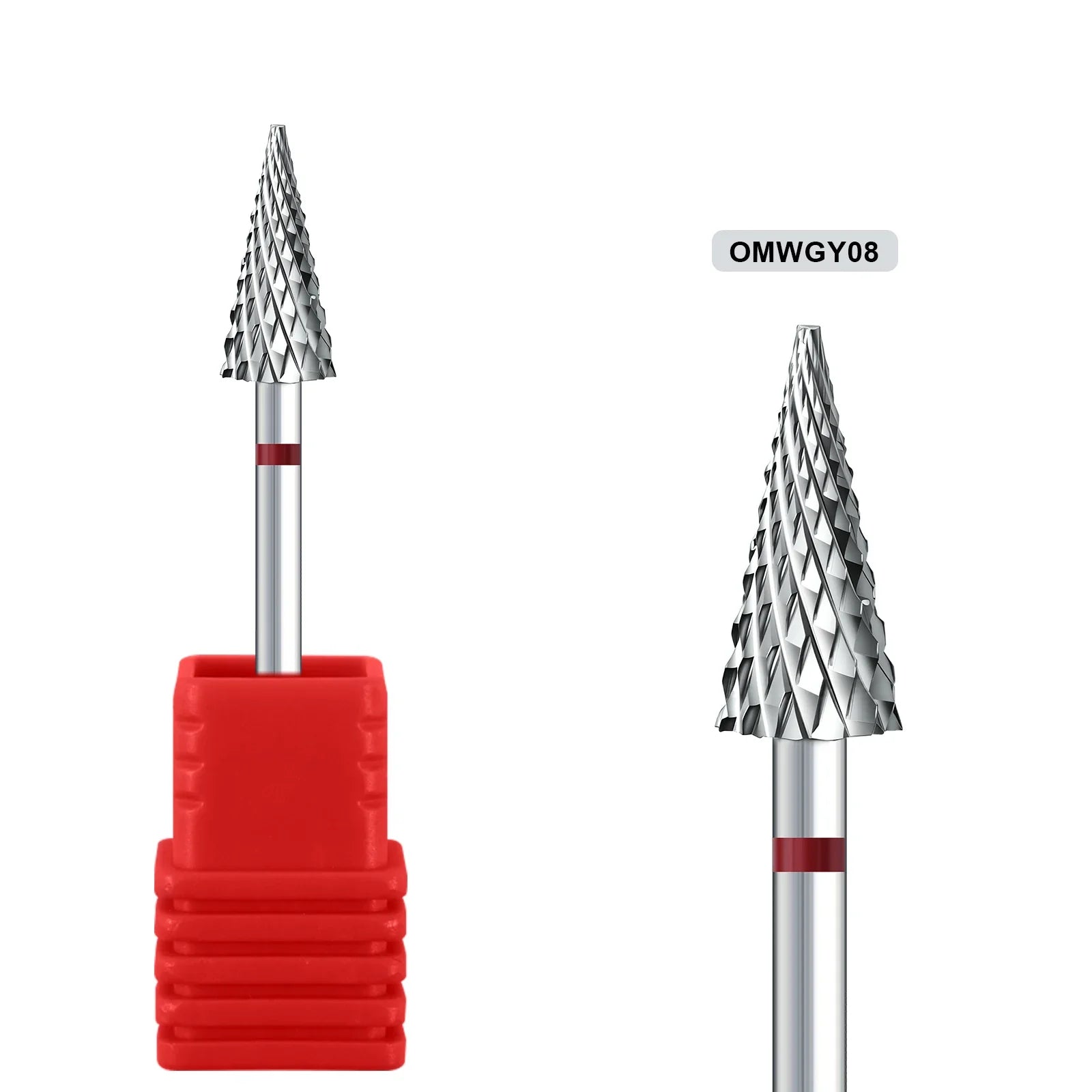1pcs Tungsten Steel Nail Cuticle Drill Bits Carbide Rotate Electric Ceramic Milling Cutter For Manicure Gel Polish Remover Tri Light Beauty