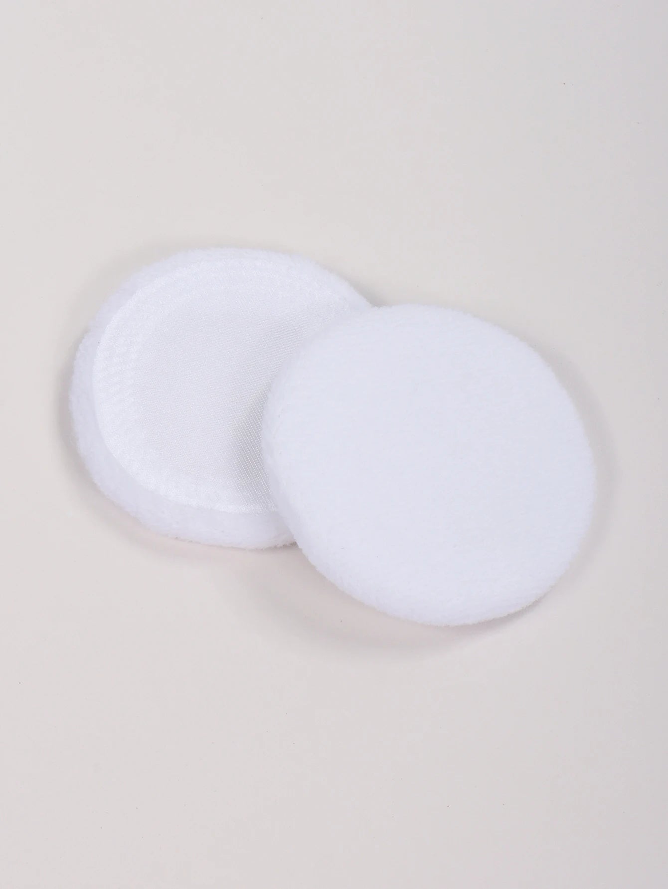 2-5-10-20Pcs Portable and Practical High-Grade White Round Powder Puff for Base and Fixing Makeup Pi-Mart