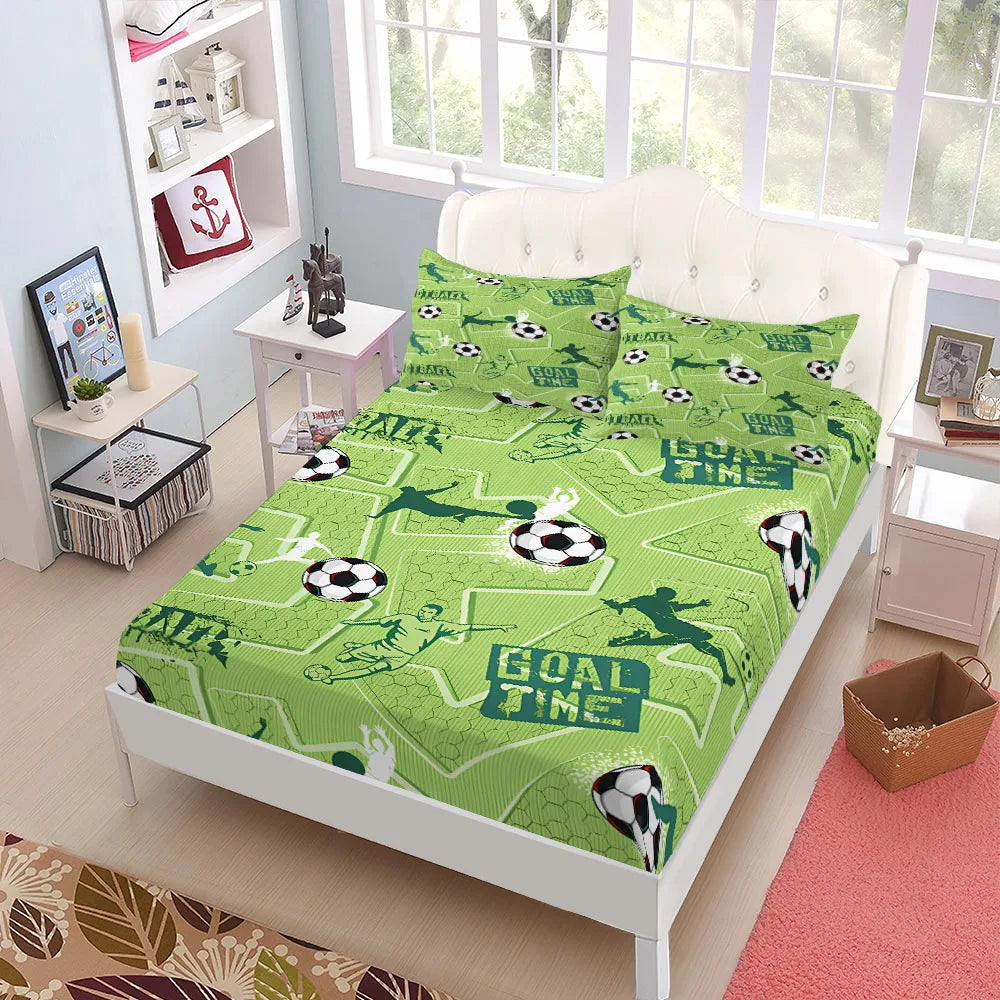 Jurassic Dinosaurs Children Fitted Sheet Set King Queen Double Full Size Bed Linen Set LadyShow.Store