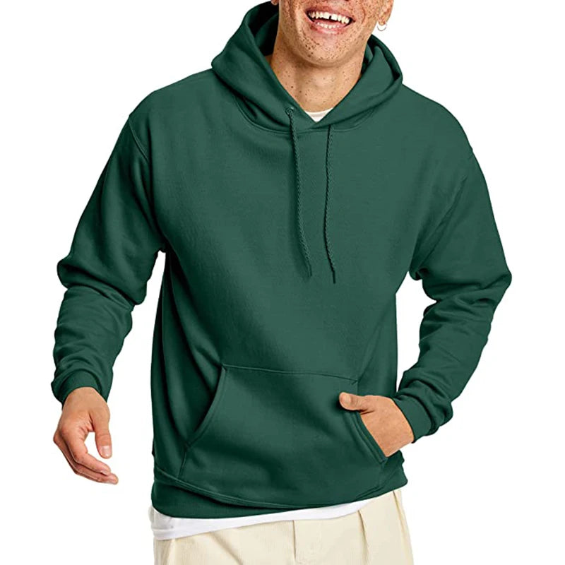 New Men Casual Hoodies Women Warm Hoodies Spring Autumn Pullovers Fashion Black Multiple Colour Oversized Sweatshirts Top Pi-Mart