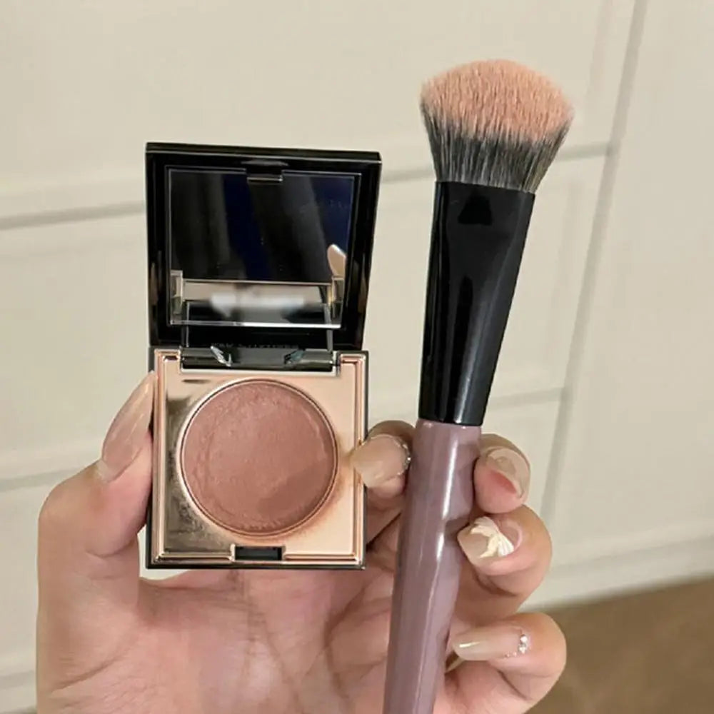 Powder Blusher Brush On Slope Surface Soft And Skin-friendly Fiber Hair Fashion Design Single Face Brush Makeup Tools Pi-Mart