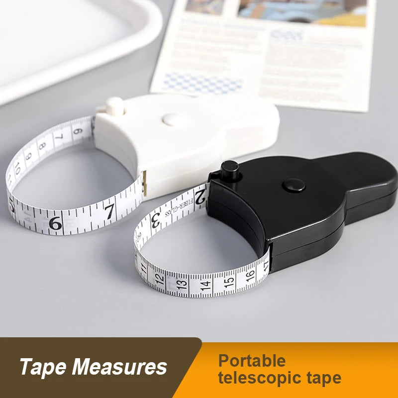 Portable Fitness Telescopic Health Tape Measure With Handle Torch Y-shaped Tape Measure Waist Circumference Tape Measure Pi-Mart