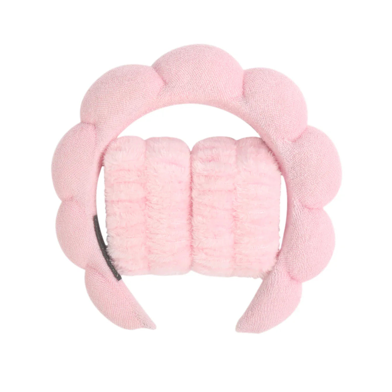1/3Pcs Fashion Microfiber Washing Wristbands Scrunchies Puffy Headband Spa Bubble Headband for Washing Face Makeup Shower Skincare LadyShow.Store