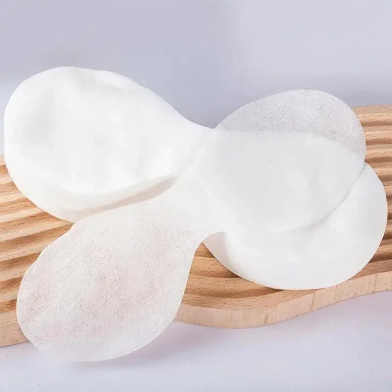 1000/500pcs Cotton Eye Mask Paper Disposable DIY Natural Cotton Eye Paper Essential Product Ultrathin Eye Pads Skin Care Tools Tri Light Beauty
