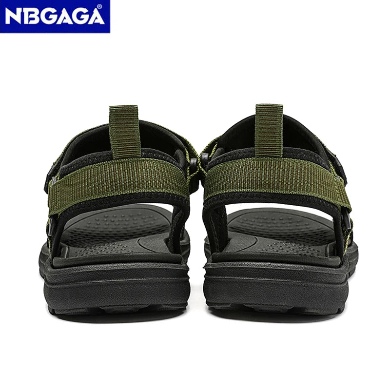 Summer Men Sandals Fashion Leisure Beach Holiday Sandals for Mens Lightweight Shoes New Outdoor Comfortable Casual Sandals Pi-Mart
