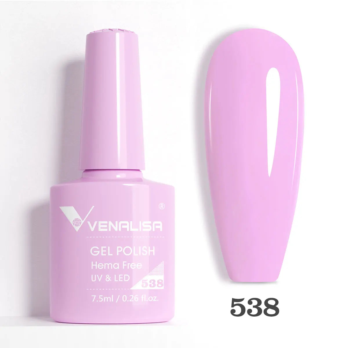 Venalisa HEMA TPO FREE Nail Gel Polish Glitter Gorgeous Full Coverage Soak Off UV LED French Nail Jelly Pink Nude Collection Tri Light Beauty
