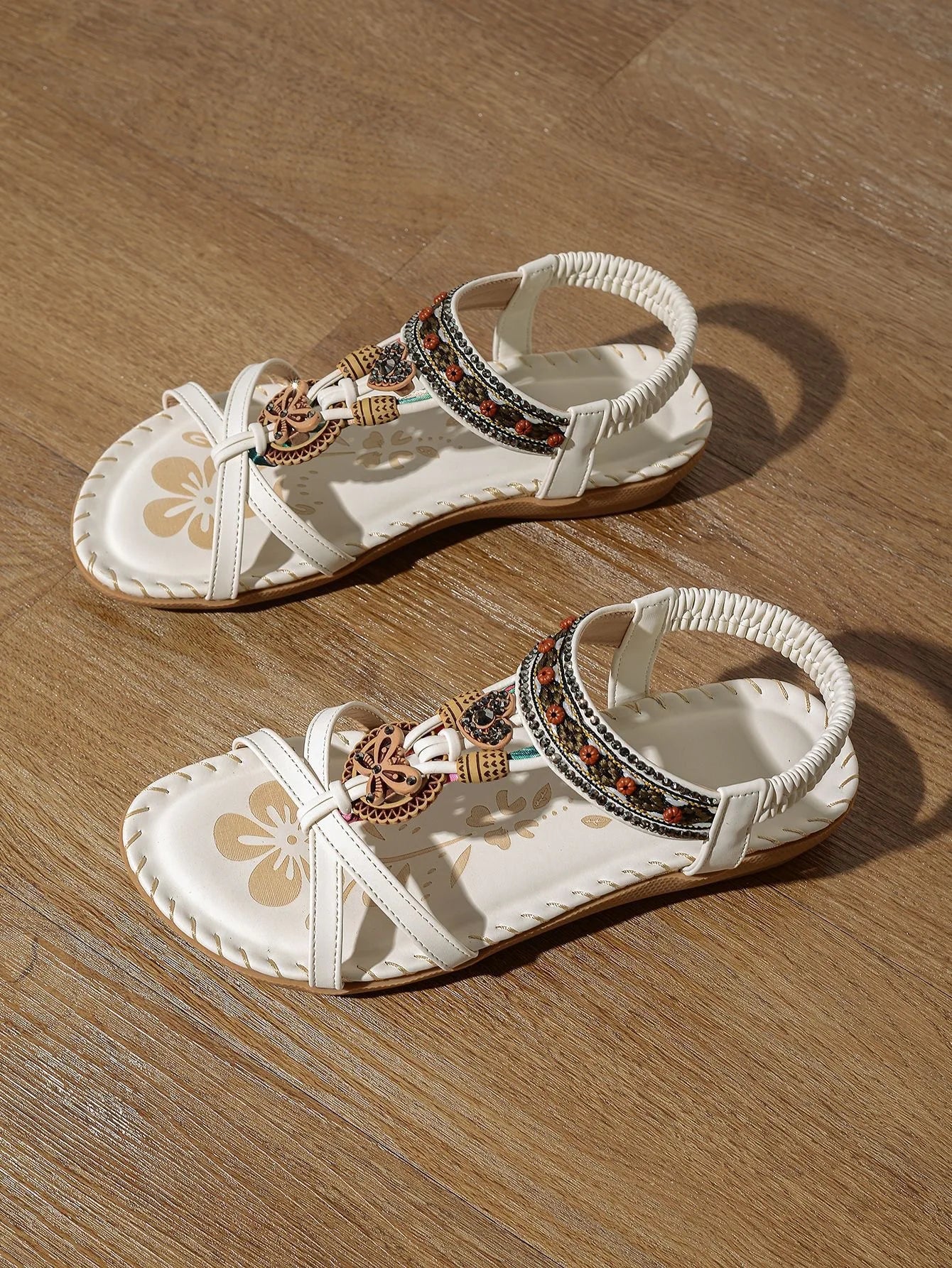 Women's Sandals Bohemian Sandals Outdoor Soft Sole Beach Sandals Platform Lightweight Women Casual Shoes Flat Plus Size Sandal LadyShow.Store