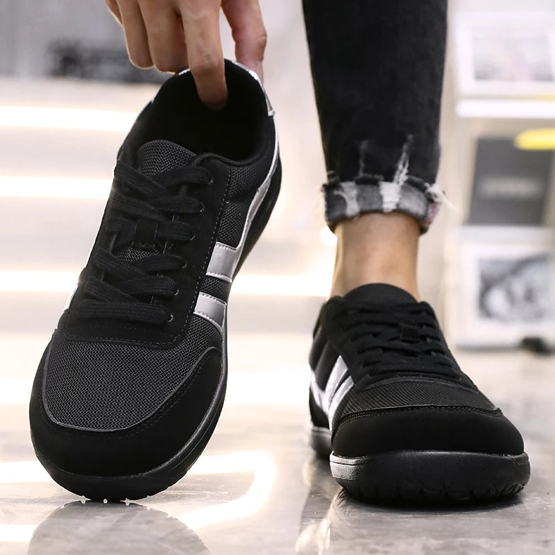 Wide Shoes Anti Slip Lightweight Breathable Running Shoes Minimalist Barefoot Cross Training Shoe Anti Slip Toe Walking Shoes Pi-Mart