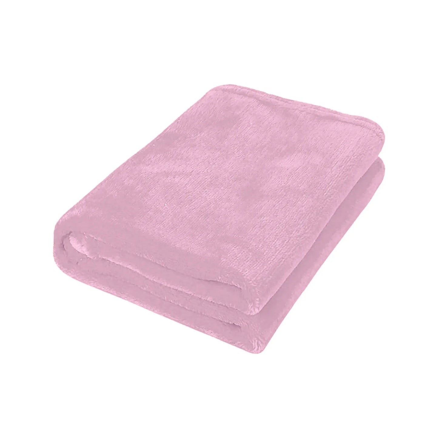 Plain Flannel Coral Blanket Small Fleece Sheet Super Warm Solid Micro Plush Fleece Blanket Throw Rug Sofa Bedding Supplies Pi-Mart