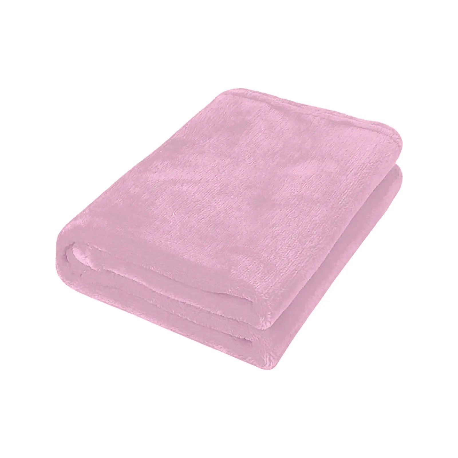 Plain Flannel Coral Blanket Small Fleece Sheet Super Warm Solid Micro Plush Fleece Blanket Throw Rug Sofa Bedding Supplies Pi-Mart