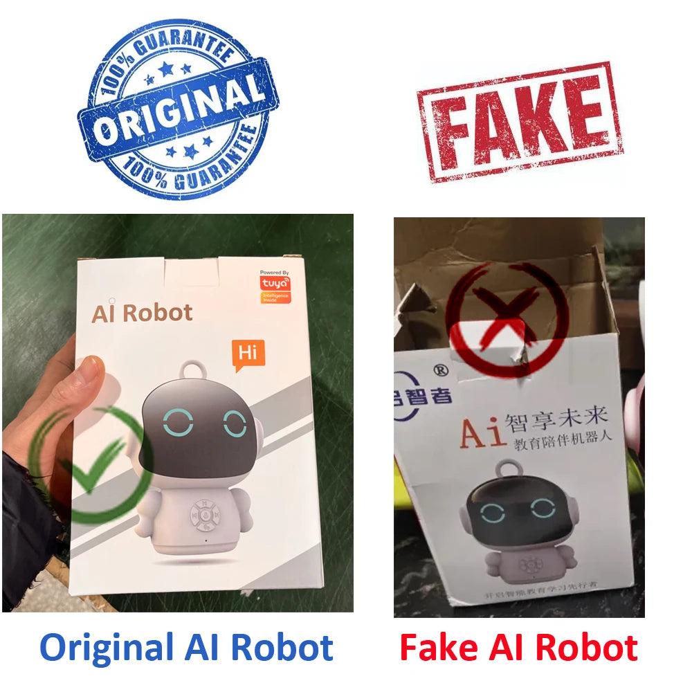 Smart AI Robot WiFi Early Education Toys for Children Speech Recognition & Voice Interactive Educational Learning Machine Pi-Mart
